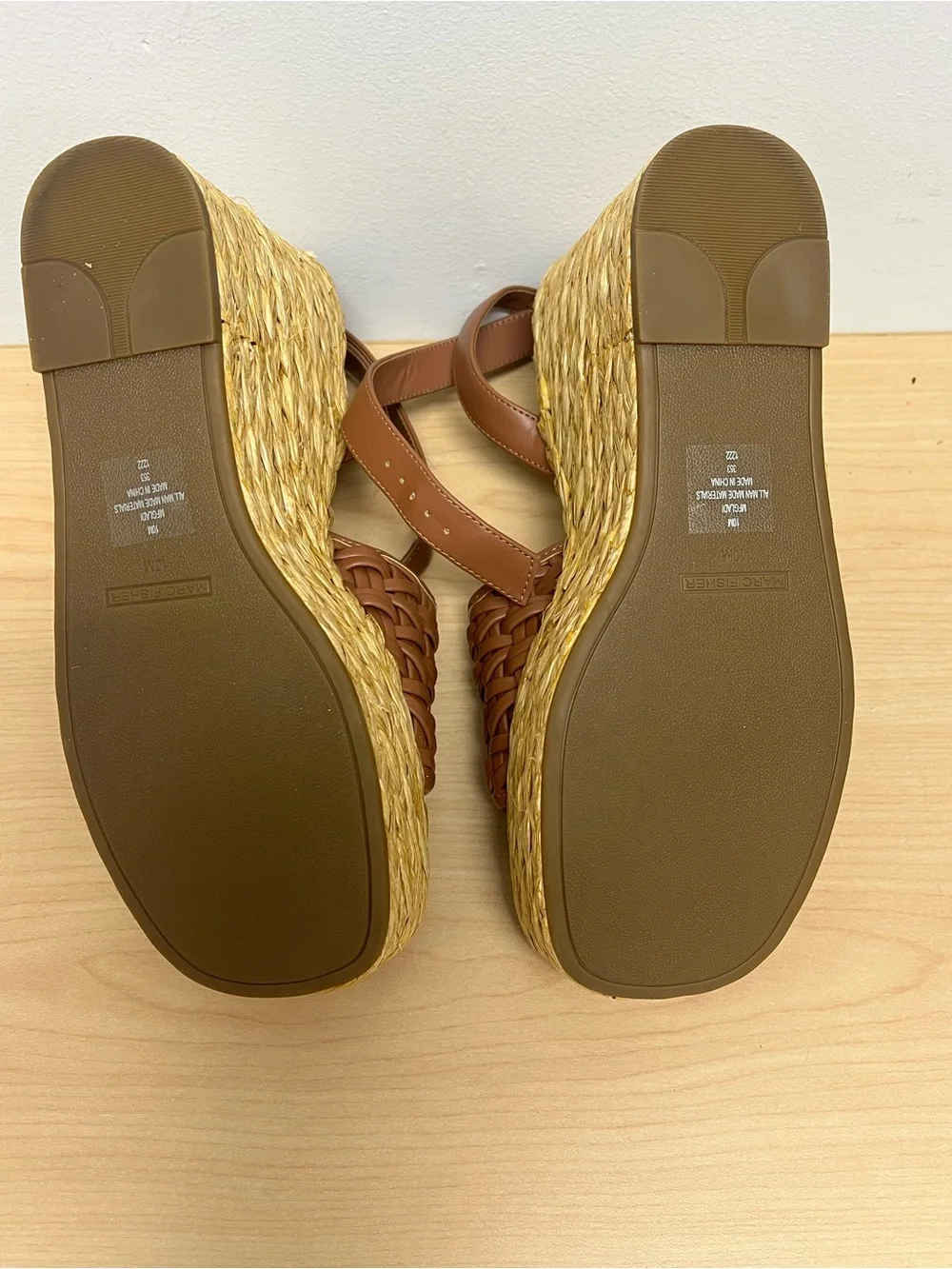 Marc Fisher Gladi Wedge Sandals